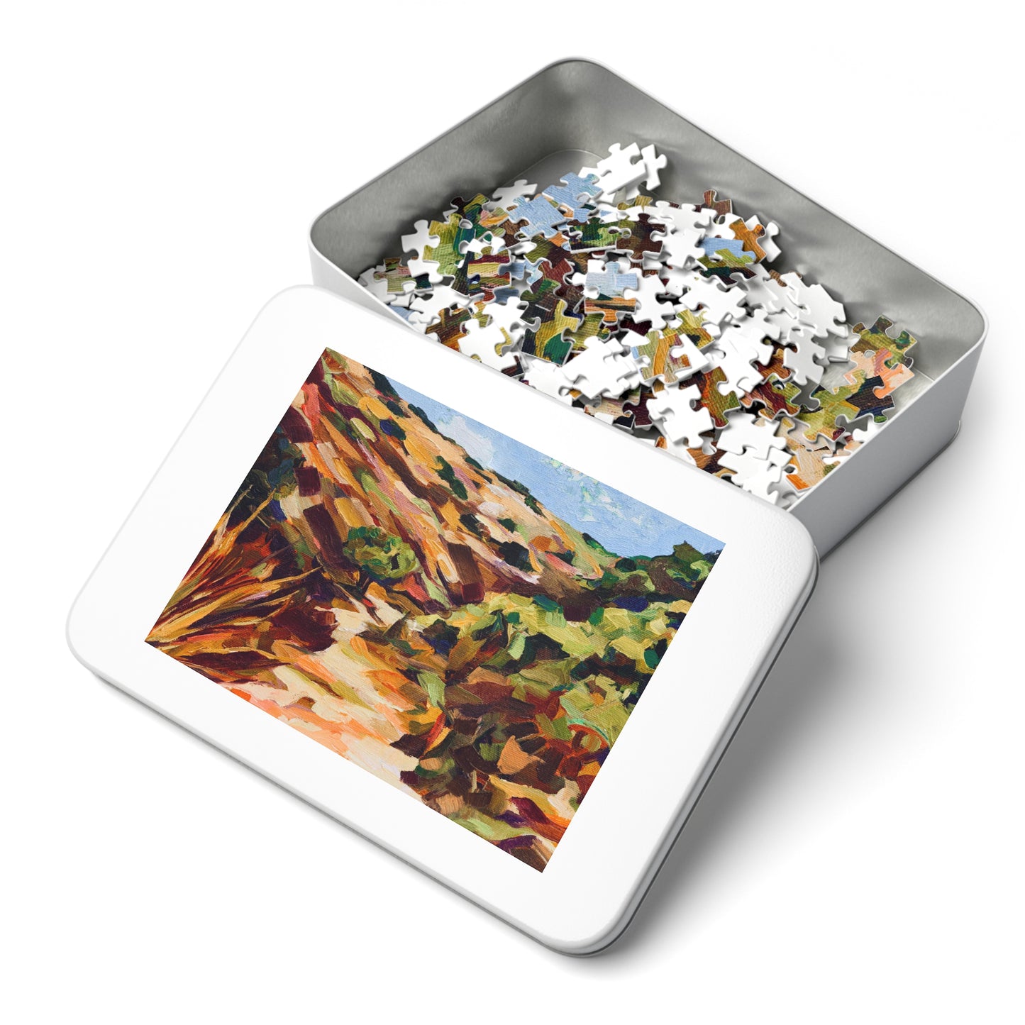 “Lech Lecha” by Leah Luria Jigsaw Puzzle (30, 110, 252, 500,1000-Piece)