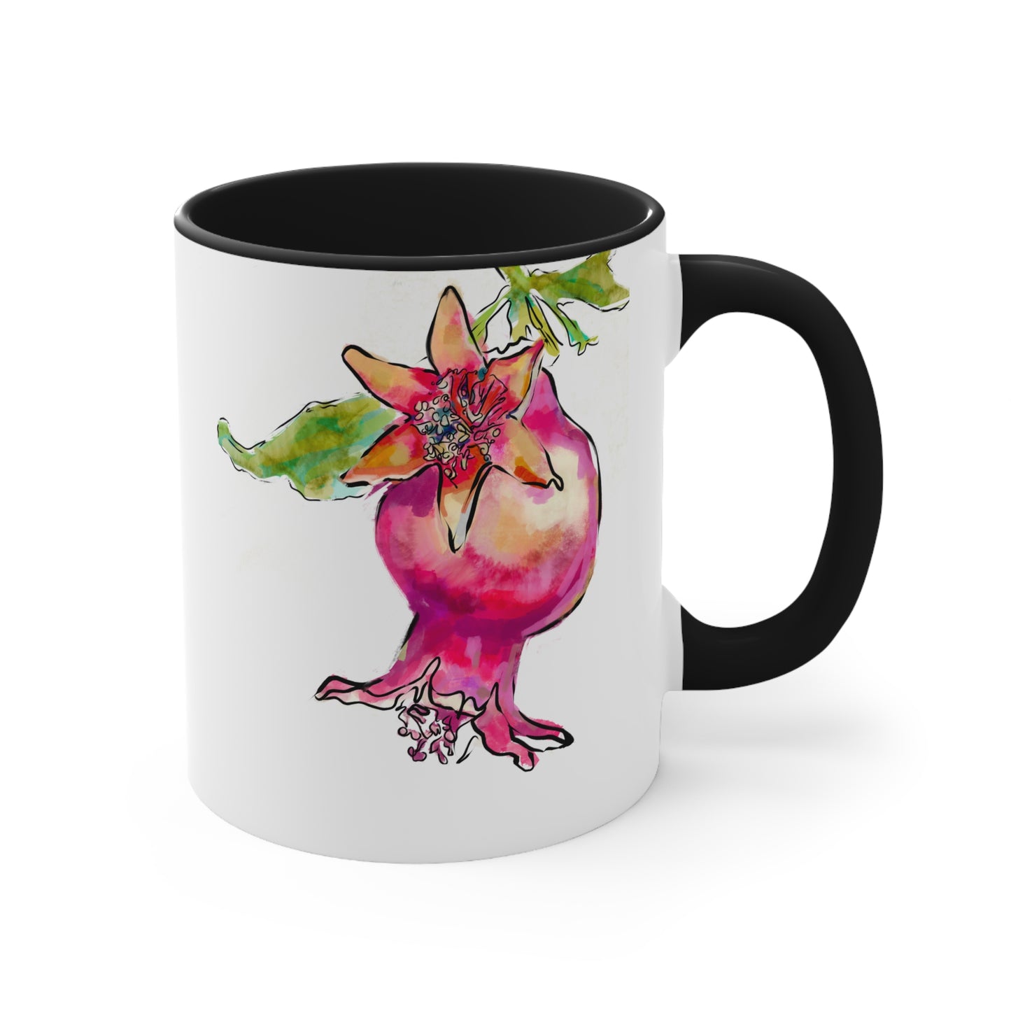 For the Love of the POM by Leah Luria Coffee Mug, 11oz