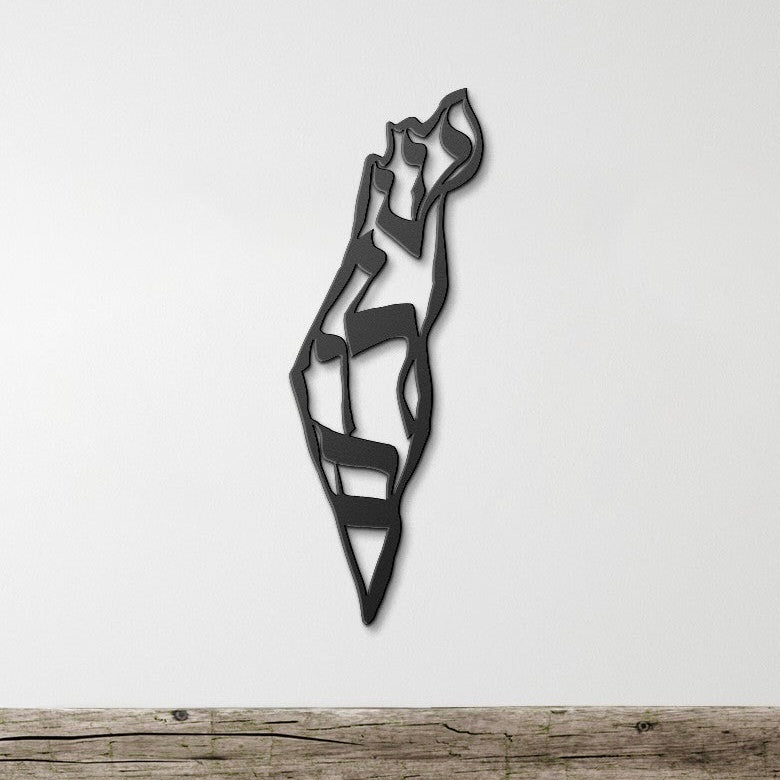 Peace in Israel by Leah Luria - Metal Wall Art