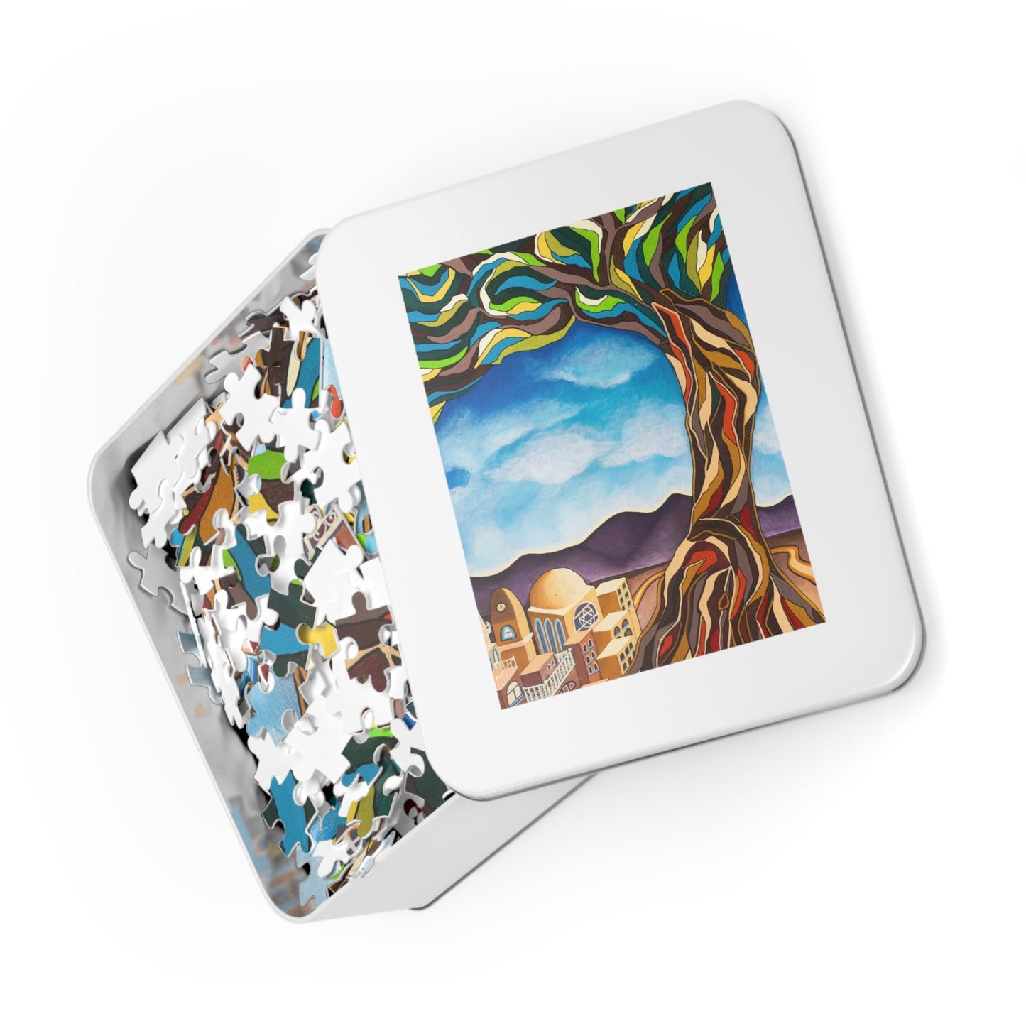 "The Tree of Life" by Yael Flatauer Jigsaw Puzzle (30, 110, 252-Pieces)