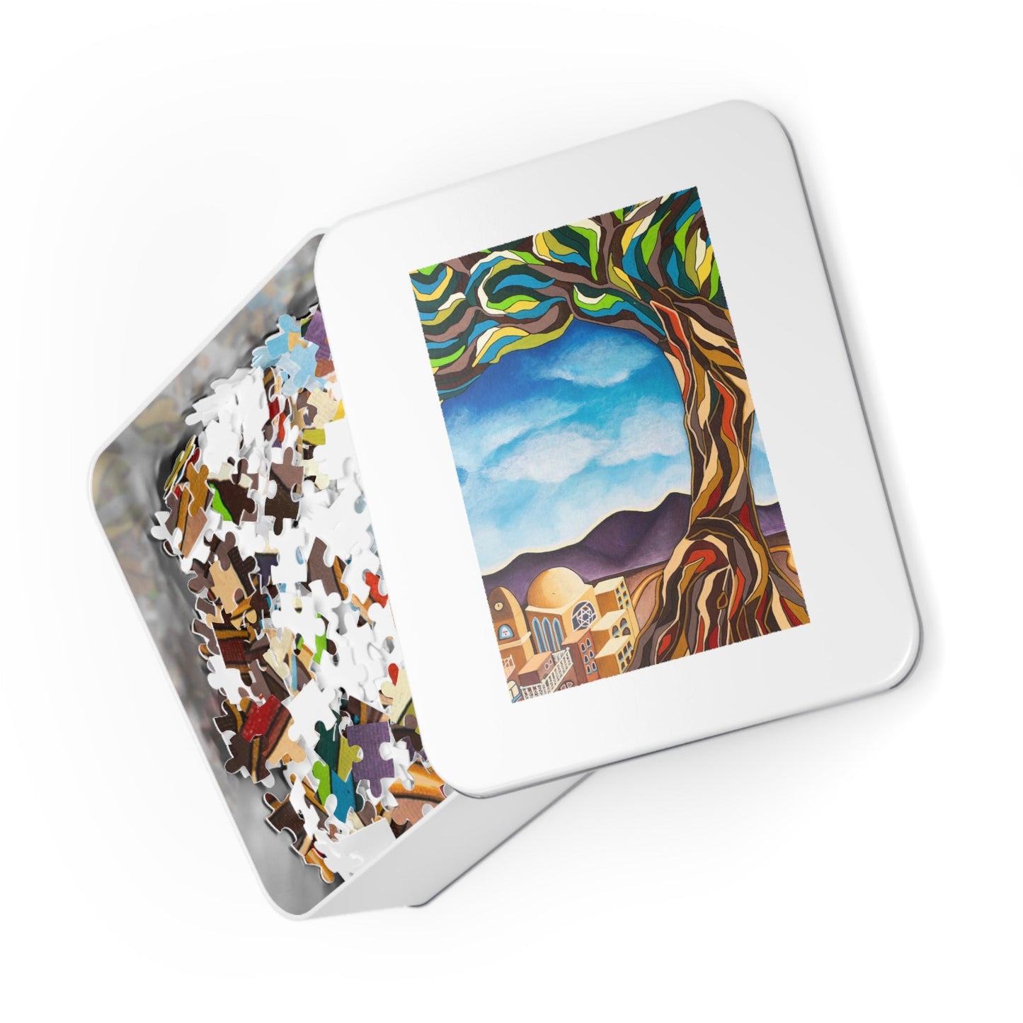 "The Tree of Life" by Yael Flatauer Jigsaw Puzzle (30, 110, 252-Pieces)