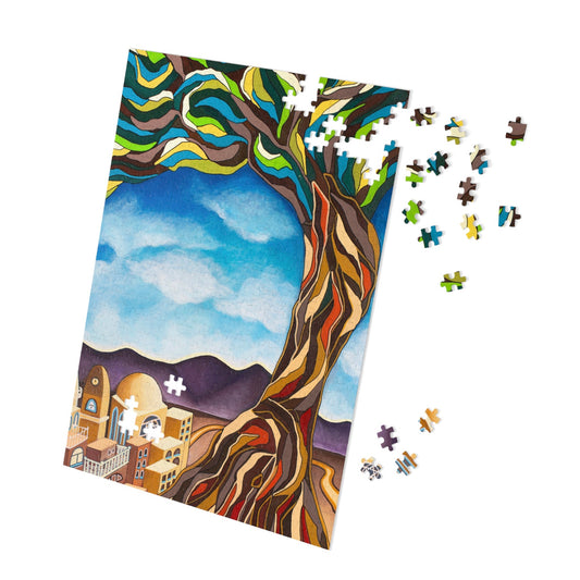 "The Tree of Life" by Yael Flatauer Jigsaw Puzzle (30, 110, 252-Pieces)
