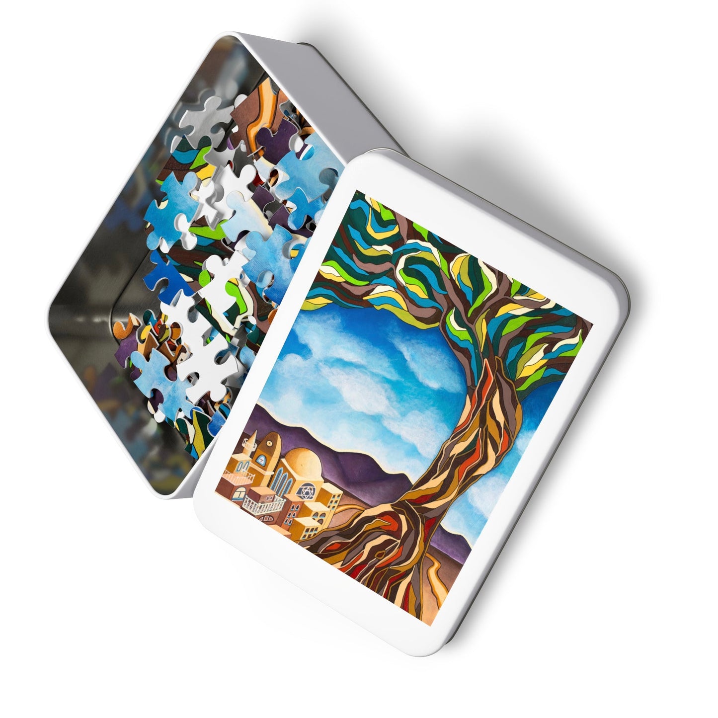 "The Tree of Life" by Yael Flatauer Jigsaw Puzzle (30, 110, 252-Pieces)