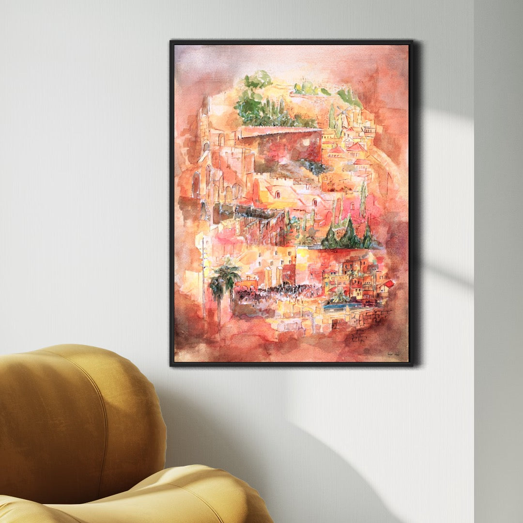 “Golden Jerusalem” by Avigail Wieder