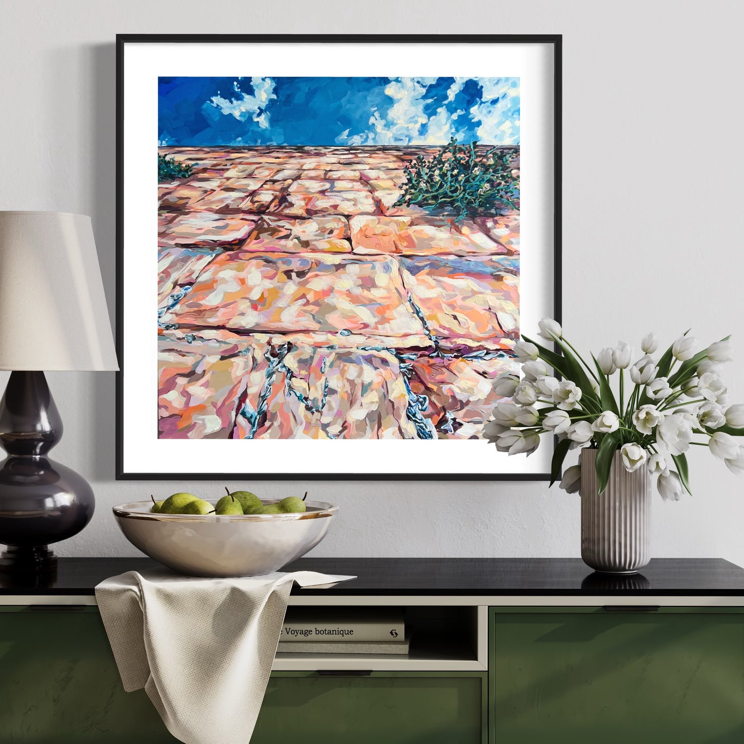 Kotel from Below III by Leah Luria Print on Fine Art Paper or Canvas Giclée