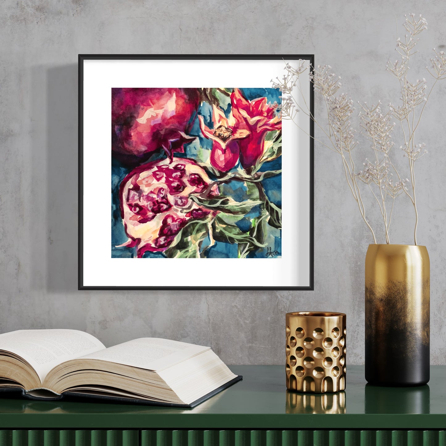 Pomegranate Whimsy