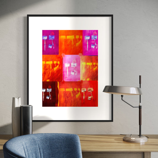 "Gan Eden" by Dov Laimon Fine Art Print (Canvas Giclée/Fine Art Paper)