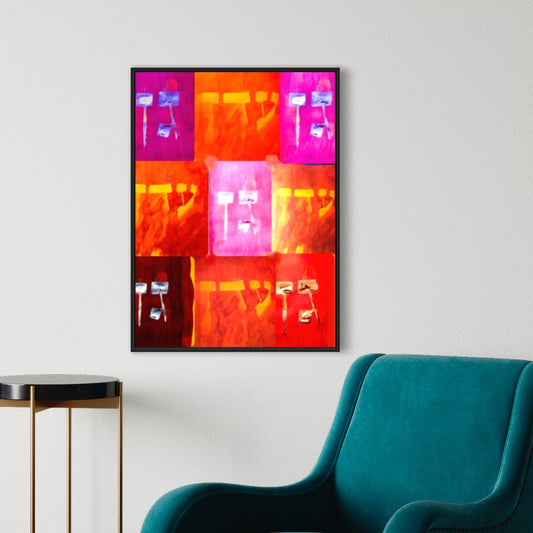 "Gan Eden" by Dov Laimon Fine Art Print (Canvas Giclée/Fine Art Paper)