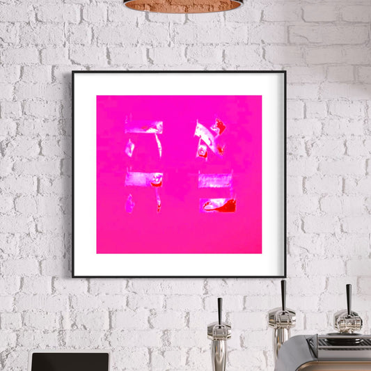"Pink Love" by Dov Laimon Fine Art Print (Canvas Giclée/Fine Art Paper)