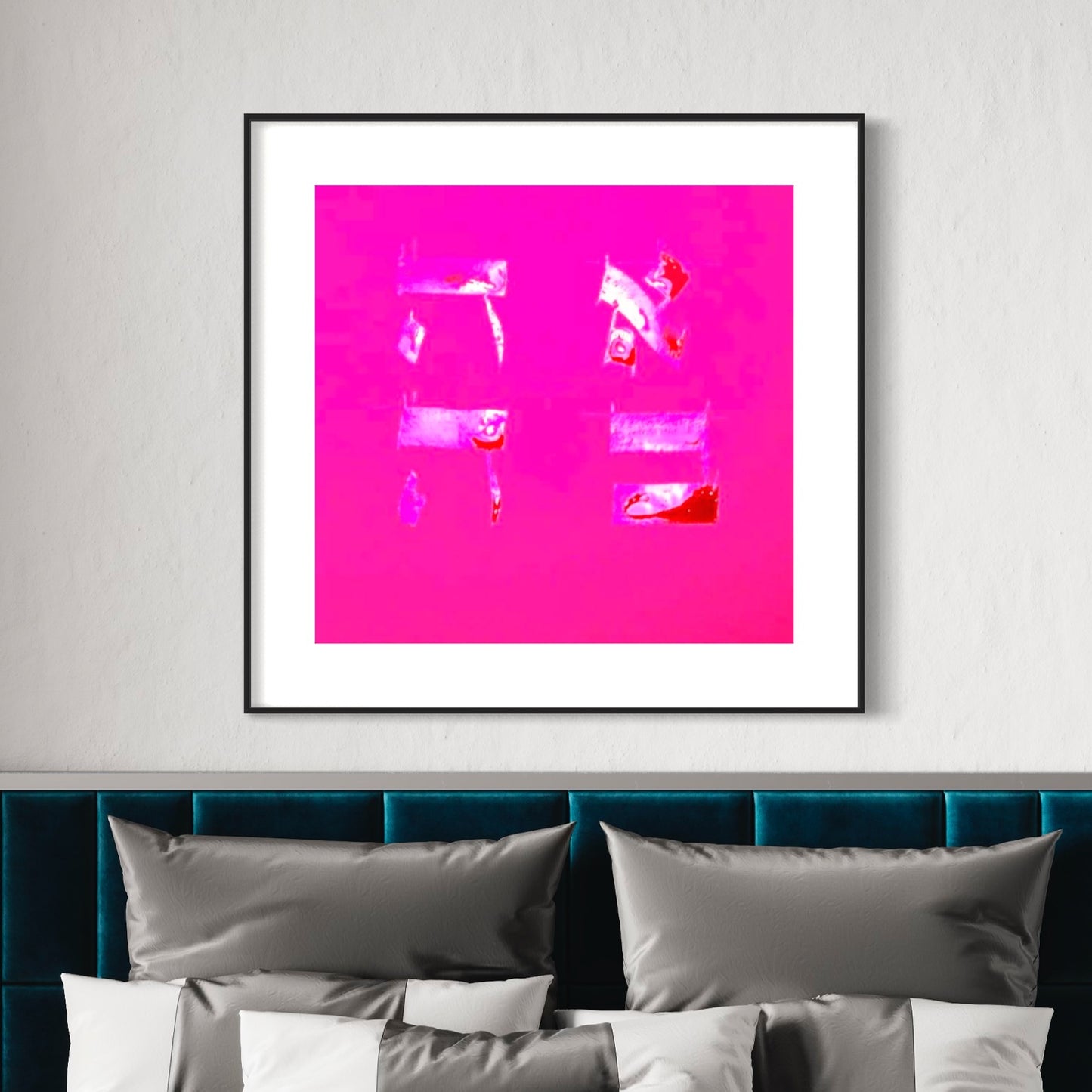 "Pink Love" by Dov Laimon Fine Art Print (Canvas Giclée/Fine Art Paper)