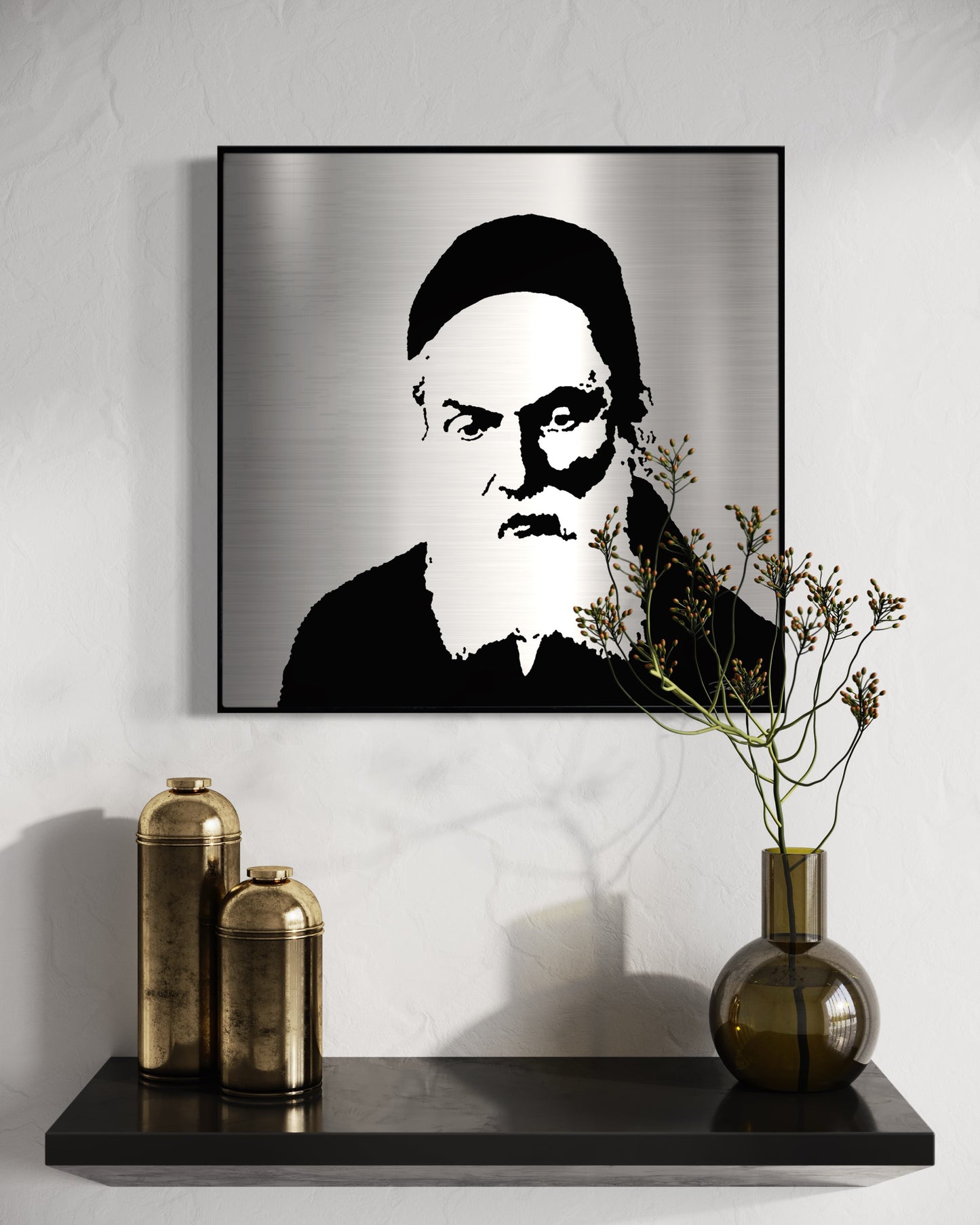 Modern Metal Portrait of the Chofetz Chaim