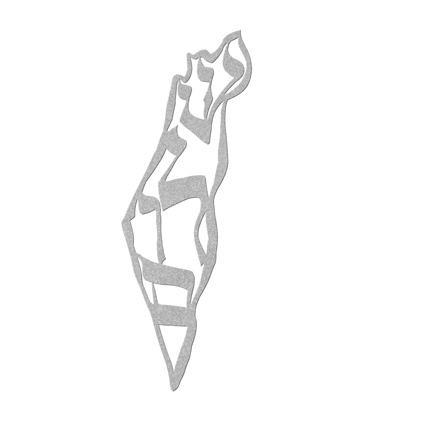 Peace in Israel by Leah Luria - Metal Wall Art