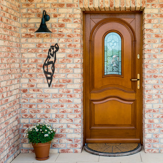 Peace in Israel by Leah Luria Metal Wall Art