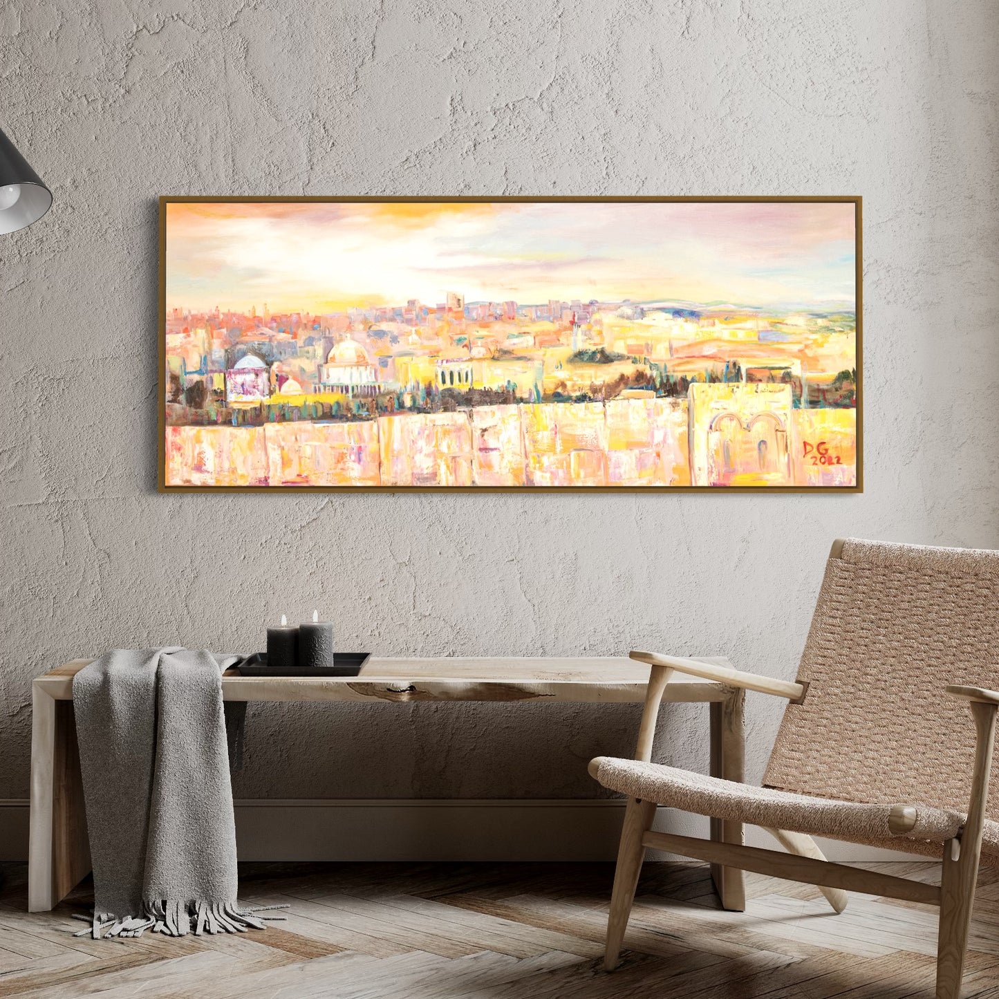 Morning Light Over Jerusalem by Dara Goldschmidt