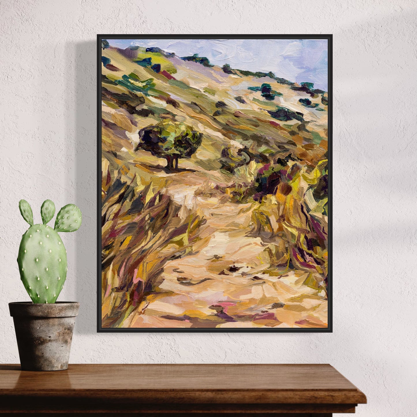 Twin Caves Path II Print