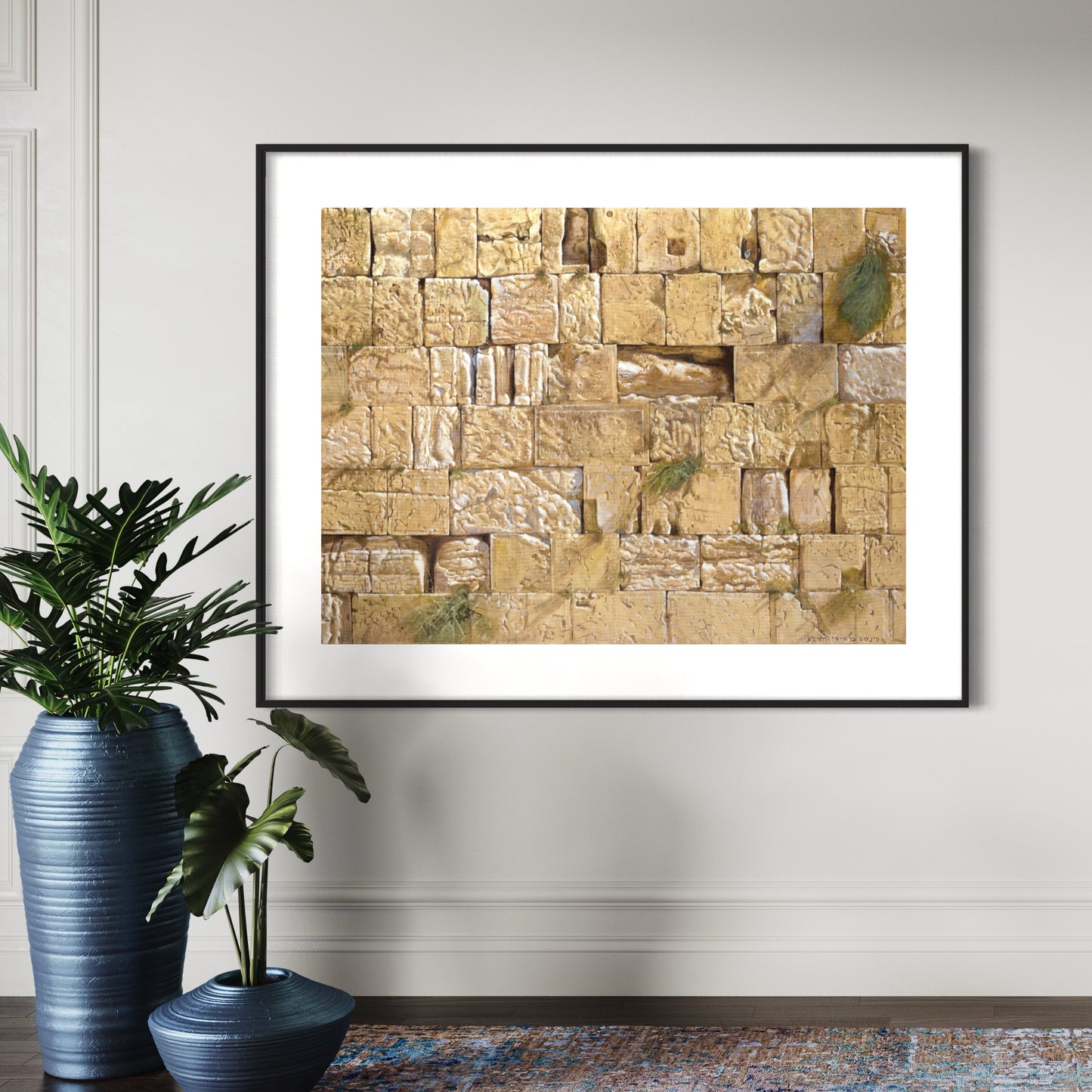 Kotel by Pinchas Bensusan - Canvas Giclée/Fine Art Paper Reproduction