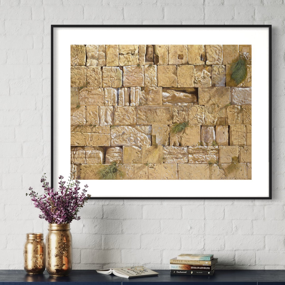 Kotel by Pinchas Bensusan - Canvas Giclée/Fine Art Paper Reproduction