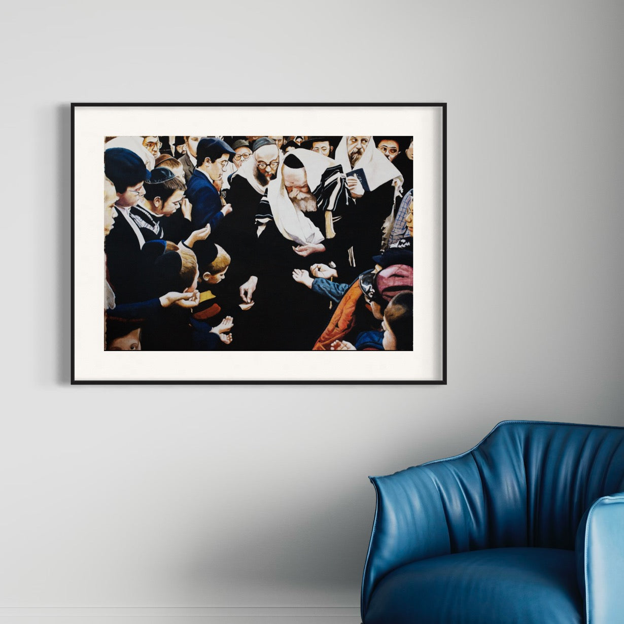 Tzedoqah by Pinchas Bensusan Fine Art Print on Canvas Giclée/Fine Art Paper