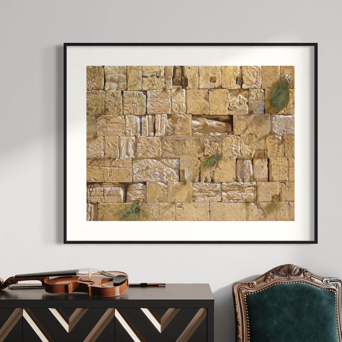 Kotel by Pinchas Bensusan - Canvas Giclée/Fine Art Paper Reproduction