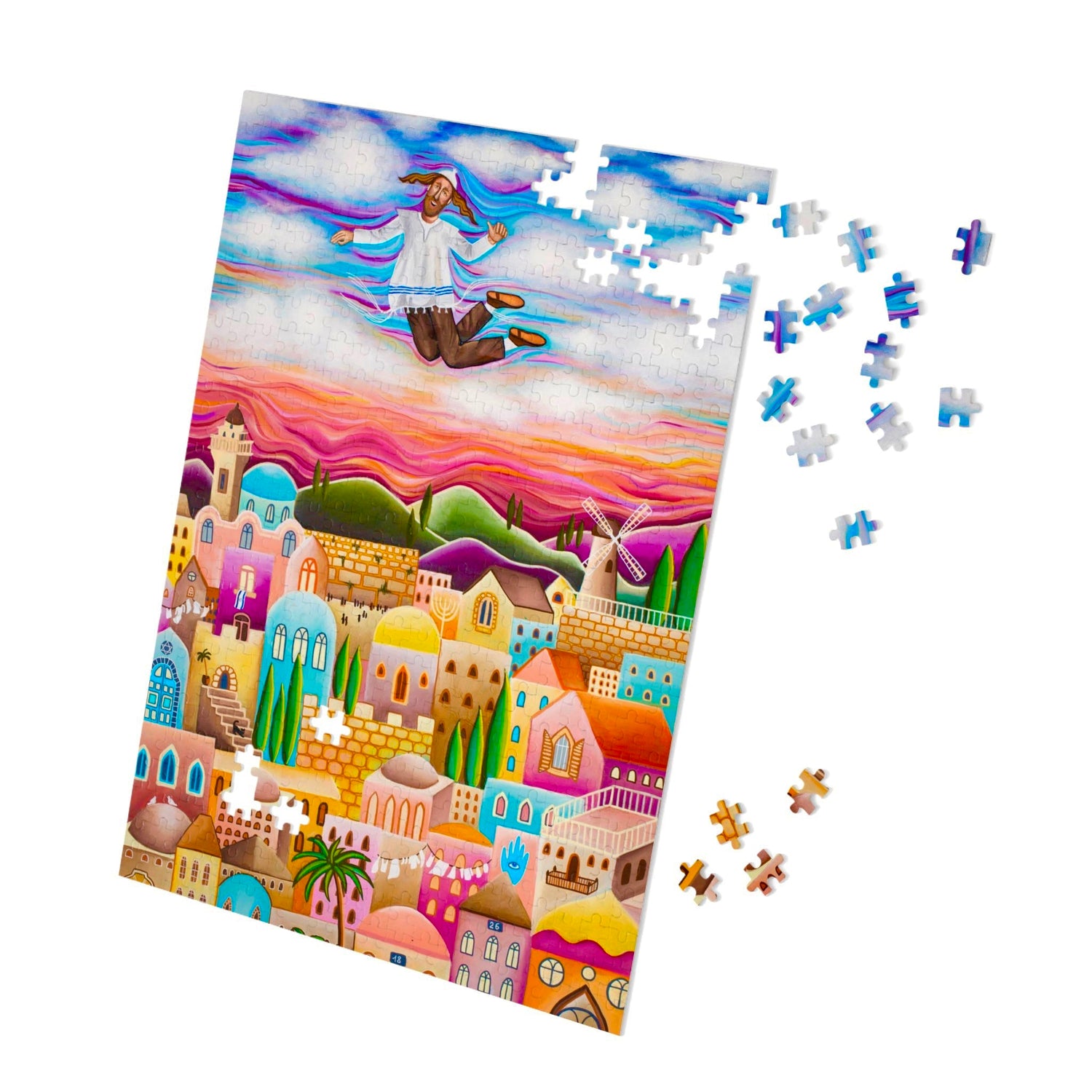 Painted Puzzles of Israel