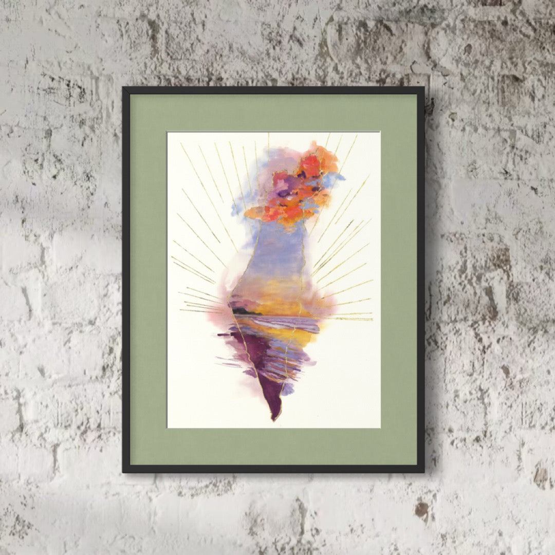 “Radiant Israel” by Avigael Tondowski - Canvas or Fine Art Paper