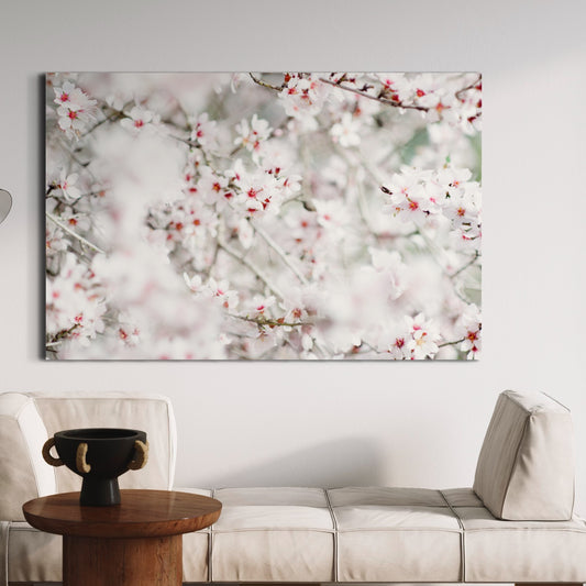 Almond Blossom Joy by Yehoshua Halevi Acrylic Print (French Cleat Hanging)