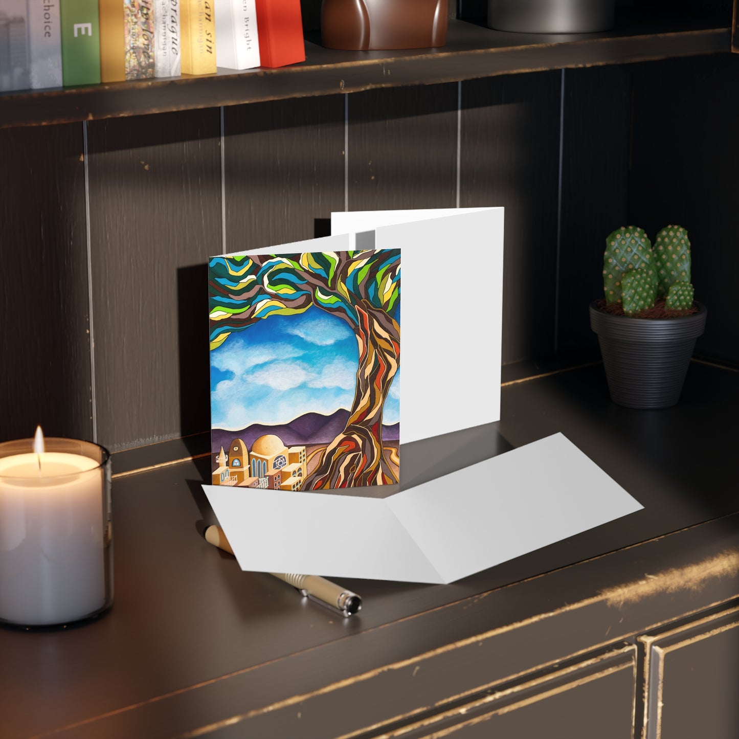 Tree of Life Greeting cards by Yael Flatauer (8, 16, and 24 pcs)