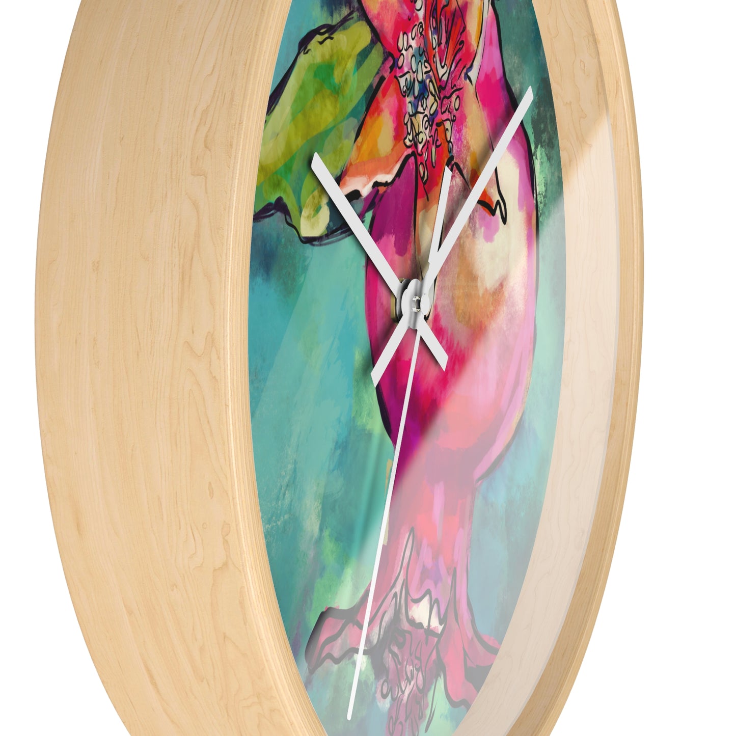 Pomegranate Wall Clock