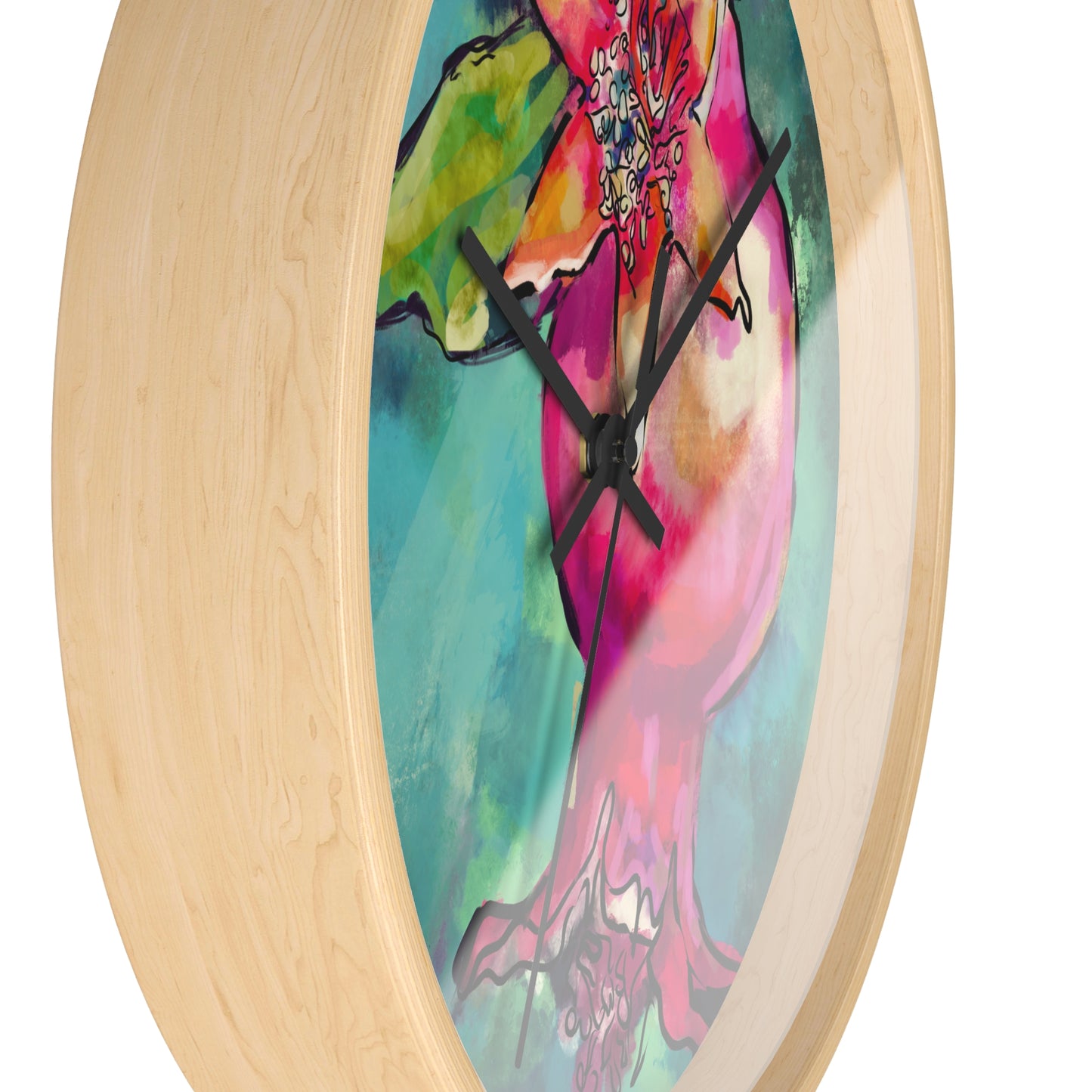 Pomegranate Wall Clock