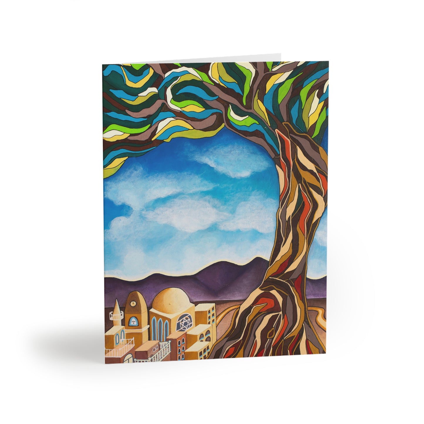 Tree of Life Greeting cards by Yael Flatauer (8, 16, and 24 pcs)