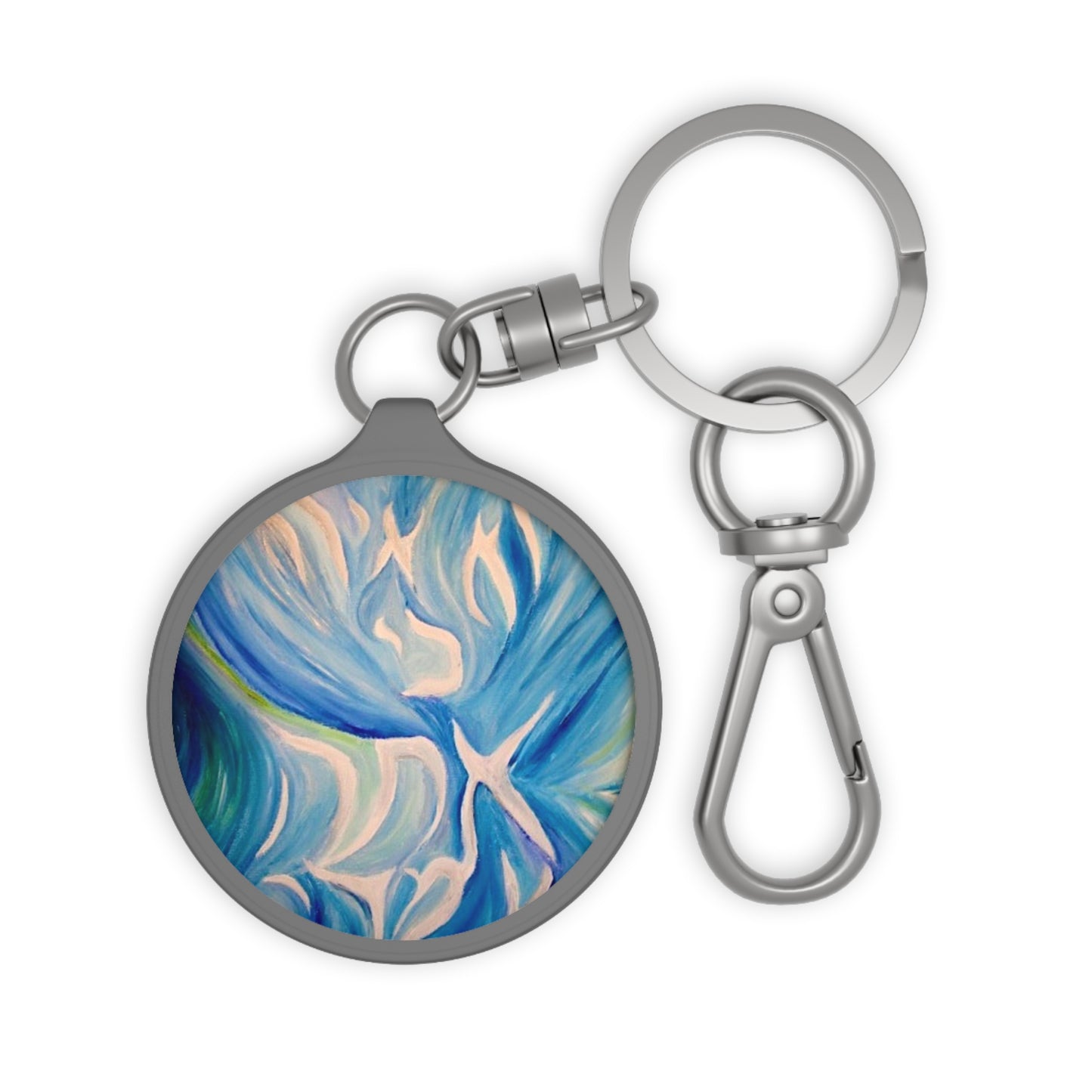 "I Will Not Be Afraid" by Gita Stern Keyring