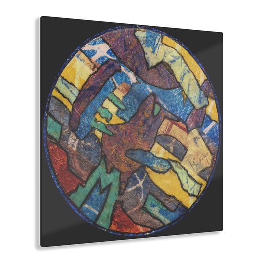 "The Story of Time and Space" by Esther Cohen Glossy Modern Acrylic Print