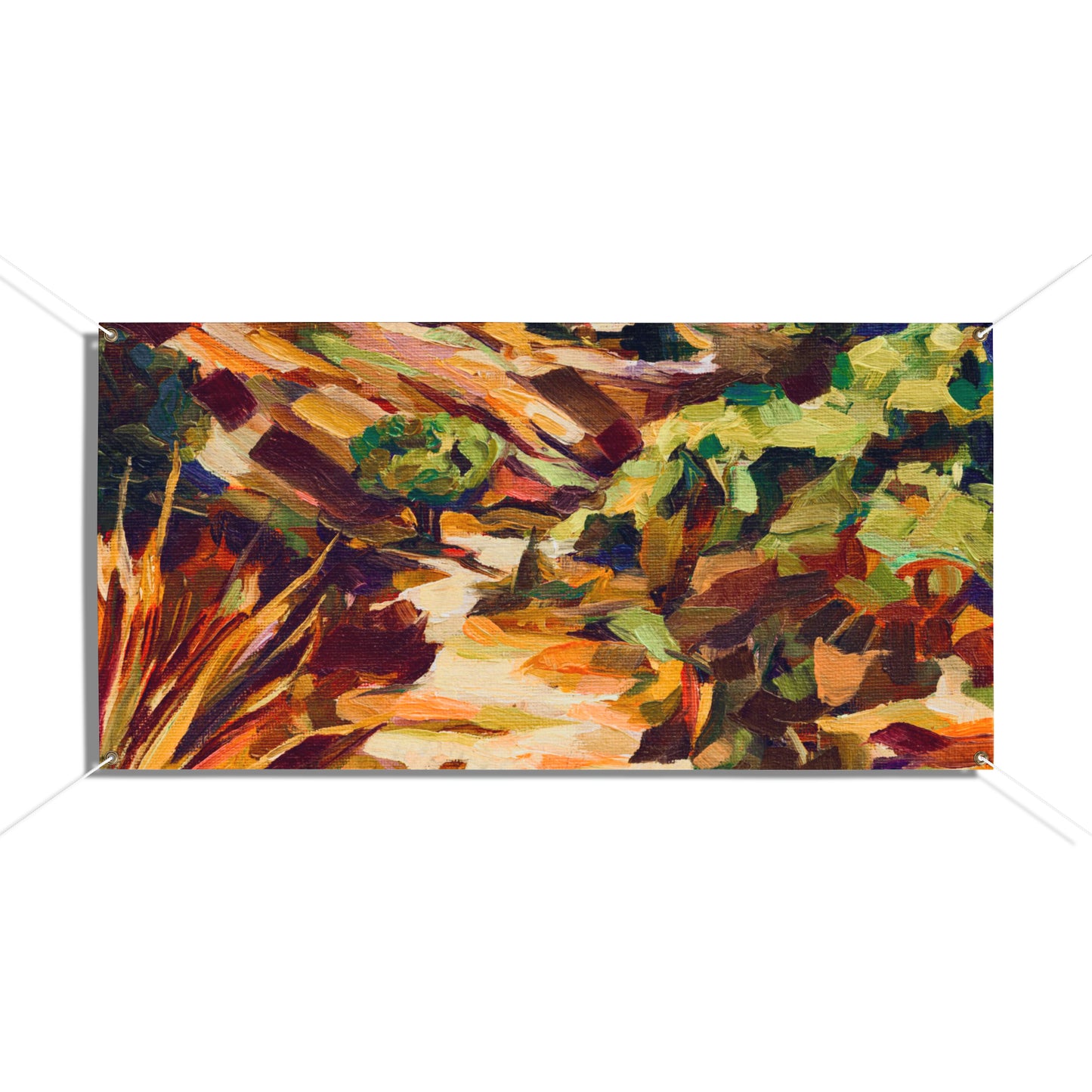 Lech Lecha Sukkah Tapestry (waterproof)