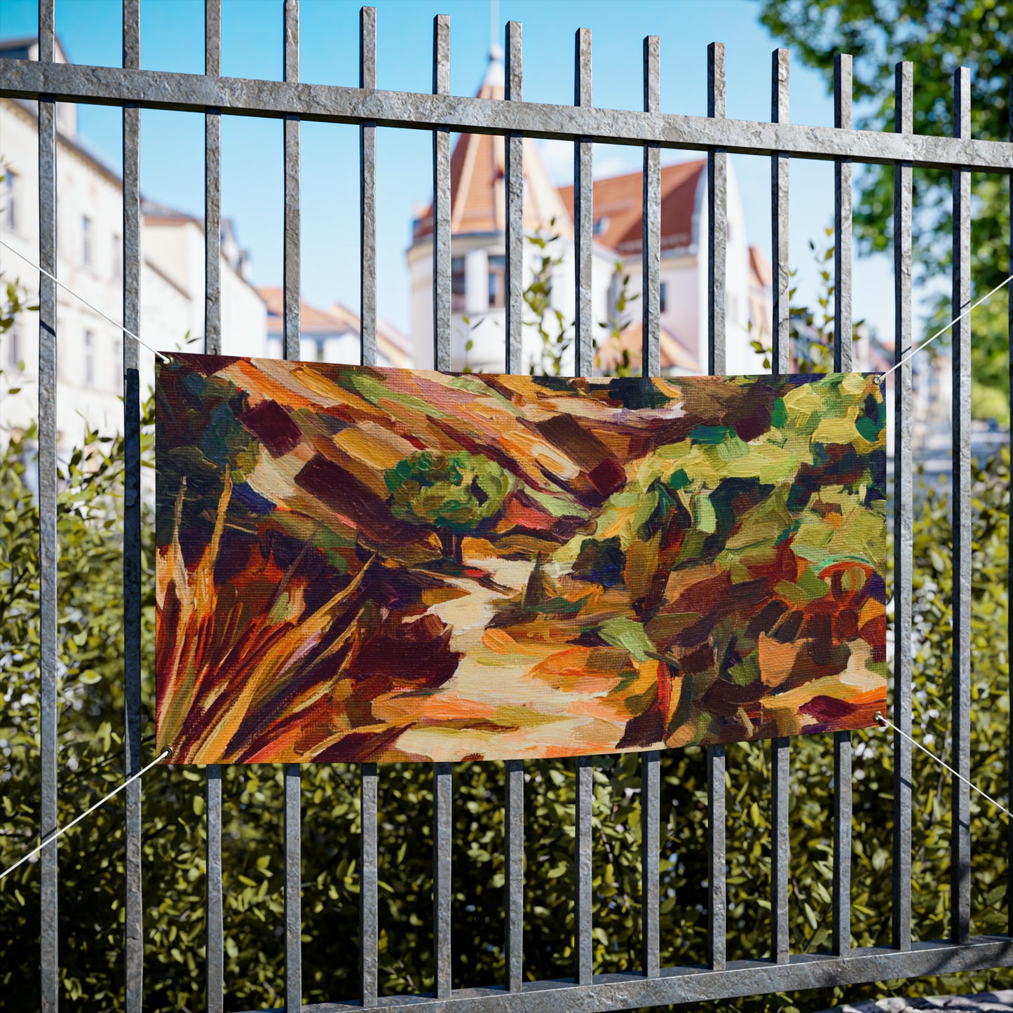 Lech Lecha Sukkah Tapestry (waterproof)