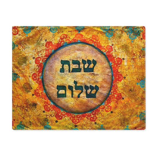 Shabbat in Tuscany Challah Cover by Esther Cohen