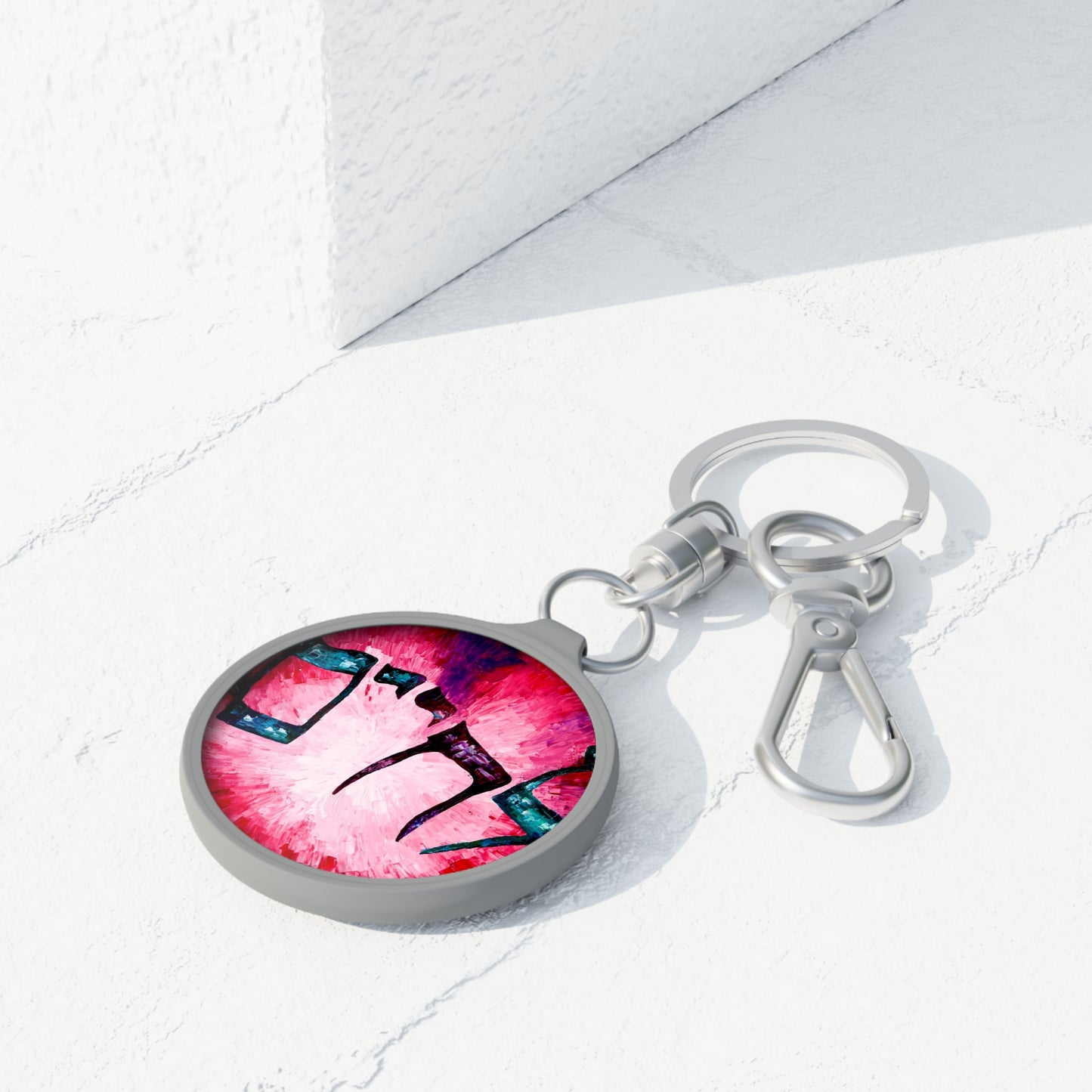 LeChaim by Gita Stern Keyring