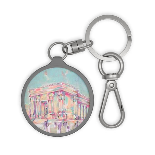 Beit Hamikdash III by Miryam Raz Keyring