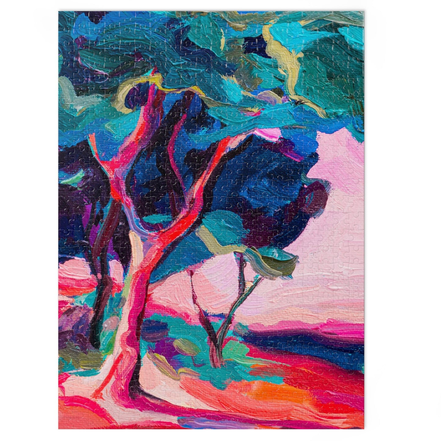 “At Dusk” by Leah Luria Jigsaw Puzzle