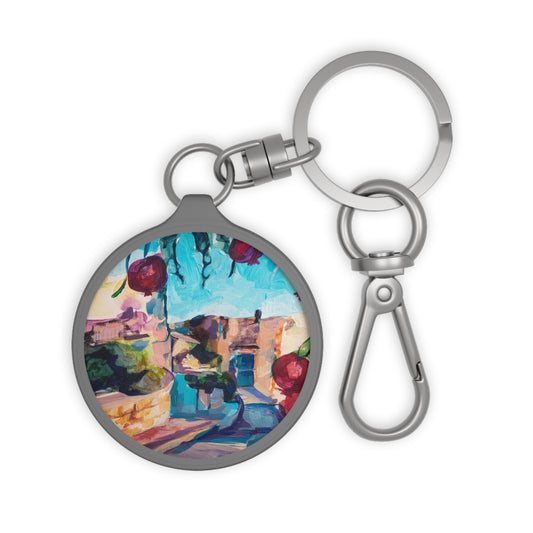 Dancing Shadows of Tzvat by Leah Luria Keyring