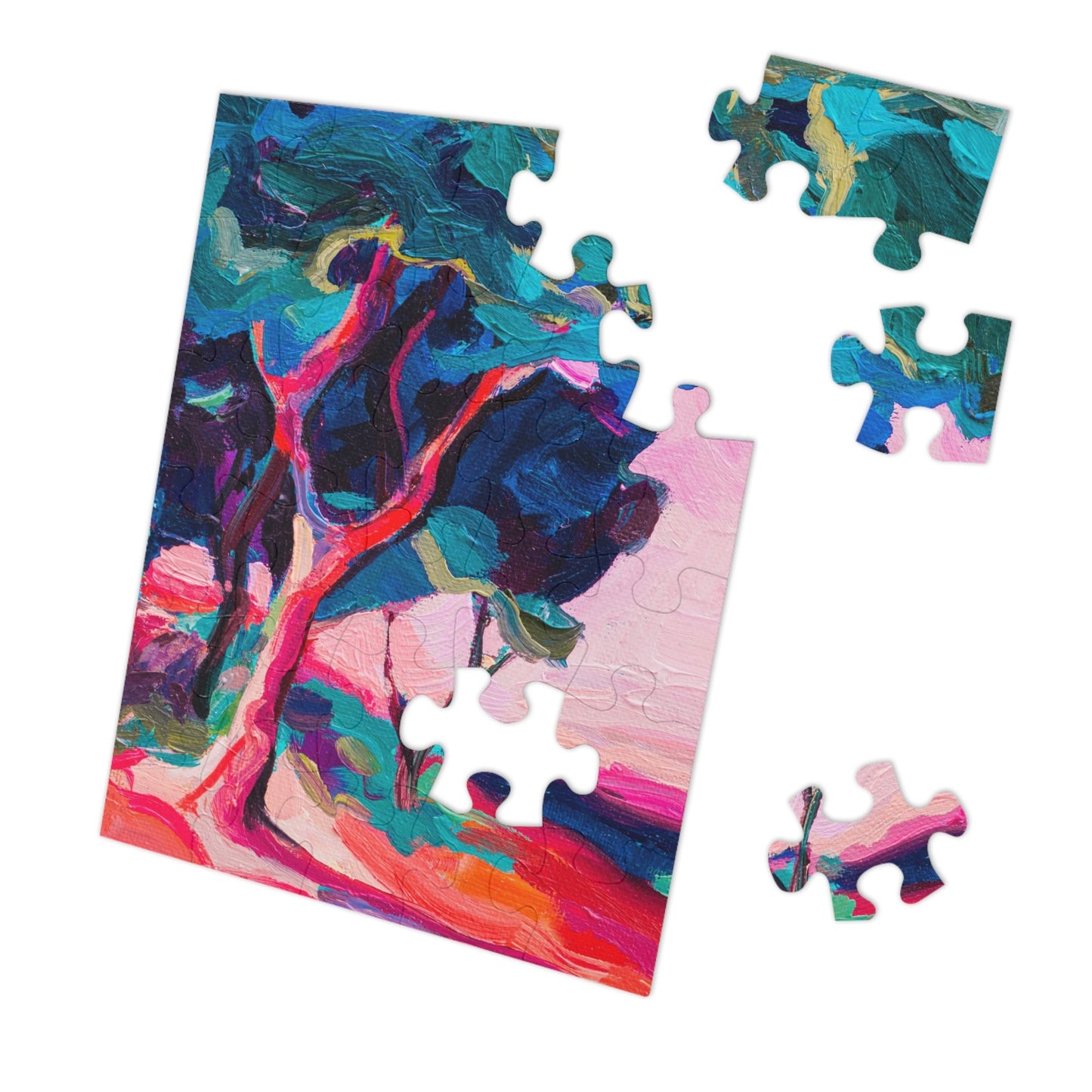 “At Dusk” by Leah Luria Jigsaw Puzzle